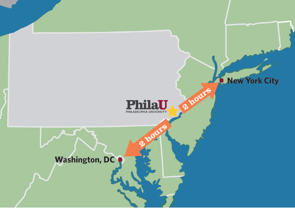 Philadelphia University Location